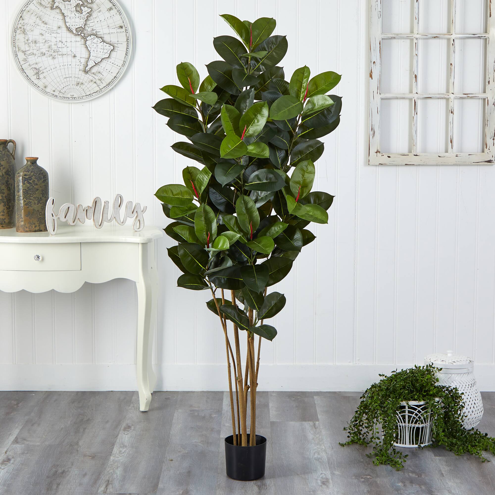 5.5ft. Potted UV Resistant Oak Tree
